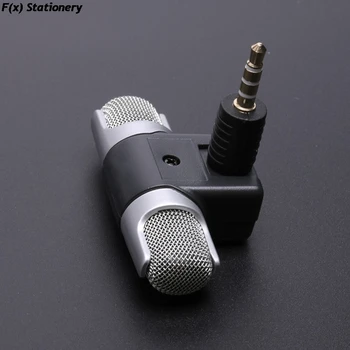 Pelninga Metalo Mikrofonas (3,5 mm Jack Lavalier prisegamas Mikrofonas Mini Garso Mic Kalbėjimo Leture Mobiliojo Telefono Mikrofonas