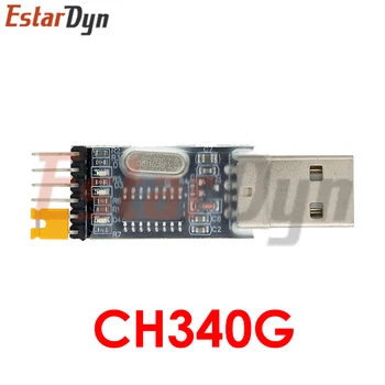 PL2303HX PL2303, USB Į RS232 TTL Konverterio Adapterio Modulis/USB TTL konverterio UART modulis CH340G CH340 modulis 3.3 V 5V jungiklis 2