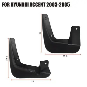 Purvo Atvartais Skirta Hyundai Accent 2003-2005 8683125500 Sparnas Splash Apsaugai Purvasargių Mudflaps Automobilių 25500 YC101041