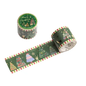 Retro Kalėdų Išvakarėse Snaigės Namas Lipnia Juosta Maskavimo Washi Tape 