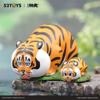 Riebalų Tigras su Baby Aklas Lauke Žaislas Atspėti Krepšys 