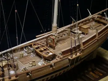 SAS Hannah 1775 POF modelis laivo rinkinys Skalė 1/48 25.3