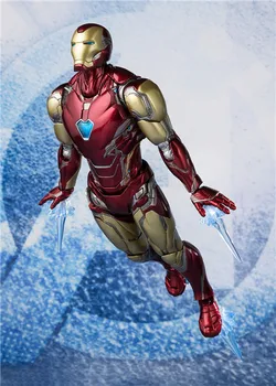 SHF Marvel Keršytojas Geležinis Žmogus MK85 Super Herojus Ironman Veiksmų Skaičiai Žaislai 16cm