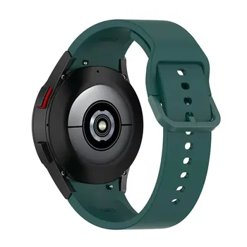 Silikono Dirželis Samsung Galaxy Žiūrėti 5 Watch5 Pro Žiūrėti 4 Watch3 41mm Riešo Juostos Apyrankę Smartwatch Watchband Priedai