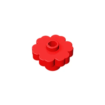 Statybinių Blokų dalys 2x2 šešių žiedlapis gėlės augalų 10 VNT SS Suderinama Su prekinių ženklų žaislai vaikams 4728