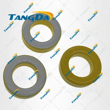 TANGDA T80 26 Geležies Galios Branduolių induktyvumo T80-26 20.3*12.7*6.35 geltona/balta padengtas ferito žiedas core Magnetas filtravimo -26 PRN