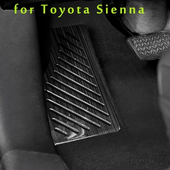 Toyota Sienna XL40 2021 2022 Nerūdijančio Plieno, Interjero Priedai, Automobilių Kojoms kaire Koja Poilsio Pedalo ir Dangtis Apdaila Optikos LHD