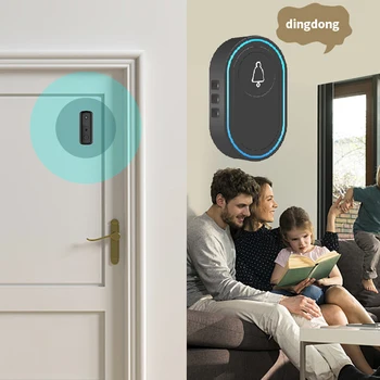 Tuya WiFi Vaizdo Doorbell 1080P Lauko Vandeniui Smart Doorbell Judesio Aptikimo dvipusis Balso Domofonas Paramos Naktinio Matymo 0