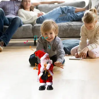 Twerking Santa Claus Elektros Santa Lėlės Kratydami Klubų Judėjimo Santa Muzikinis Žaislas Dainuoti Ir Šokti Santa Claus Žaislas
