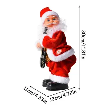 Twerking Santa Claus Elektros Santa Lėlės Kratydami Klubų Judėjimo Santa Muzikinis Žaislas Dainuoti Ir Šokti Santa Claus Žaislas 3
