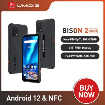 UMIDIGI BIZONAI 2/ BIZONAI 2 PRO Patikima Android 12 Išmanųjį telefoną 128GB /256 GB 6.5
