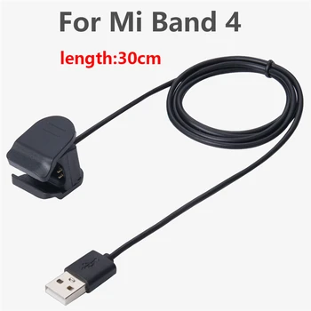 USB įkrovimo kabelis Adapteris, Įkroviklis Xiaomi Mi Juosta 6 5 4 3 Smart žiūrėti įkrovimo kabelis greito įkrovimo Kabelis
