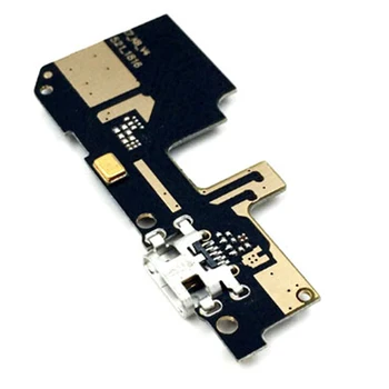 USB Įkrovimo lizdas Flex Kabelis, Įkroviklis Valdybos Redmi 5 Plius Dokas Plug Jungtis Su Mikrofonu Flex Kabelis