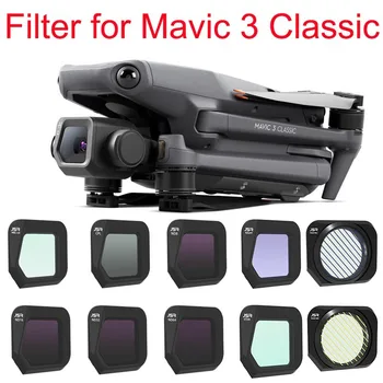 Vaizdo kameros Objektyvas, Filtras, DJI Mavic 3 Klasikiniai ND Filtras Nustatytas Gradientas, Filtrai UV CPL ND8 ND16 ND32 ND64 Star Naktį Priedai