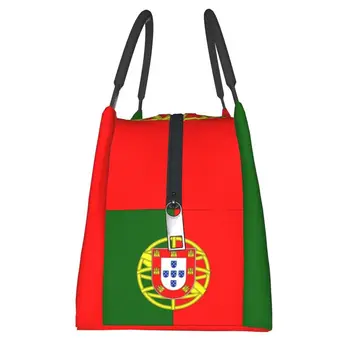 Vėliava Portugalija Izoliuoti Pietūs Krepšys Moterims portugalijos Respublikos herbas Aušintuvas Šilumos Priešpiečių Dėžutė Beach Kempingas, Kelionės 2