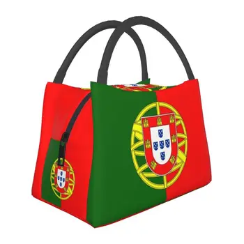 Vėliava Portugalija Izoliuoti Pietūs Krepšys Moterims portugalijos Respublikos herbas Aušintuvas Šilumos Priešpiečių Dėžutė Beach Kempingas, Kelionės 3