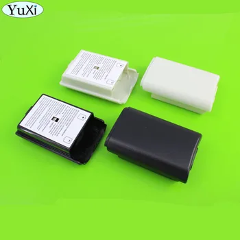 YuXi [100PC/ LOT] Black&White Neprivaloma Plastiko Baterija Baterijos Dangtelio Atveju Pakeisti Xbox 360 Remonto Dalis