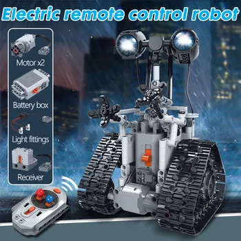 ZKZC 408PCS miestas kūrybos aukštųjų technologijų nuotolinio valdymo robotas, elektros statyba blokai nuotolinio valdymo protingas robotas statybos blokas