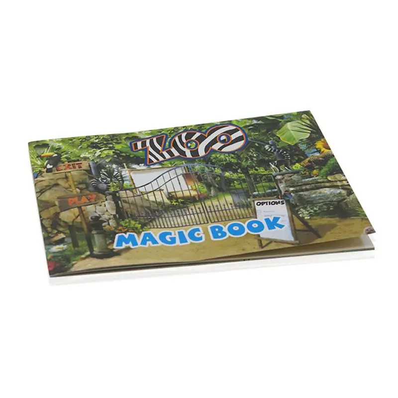 Magišką Judančių Vaizdų Knygas Gyvūnų Nuotraukų Magijos Triukų Rekvizitą, Žaislų, Animacinių Optinių Iliuzijų Vaikams Dovanos