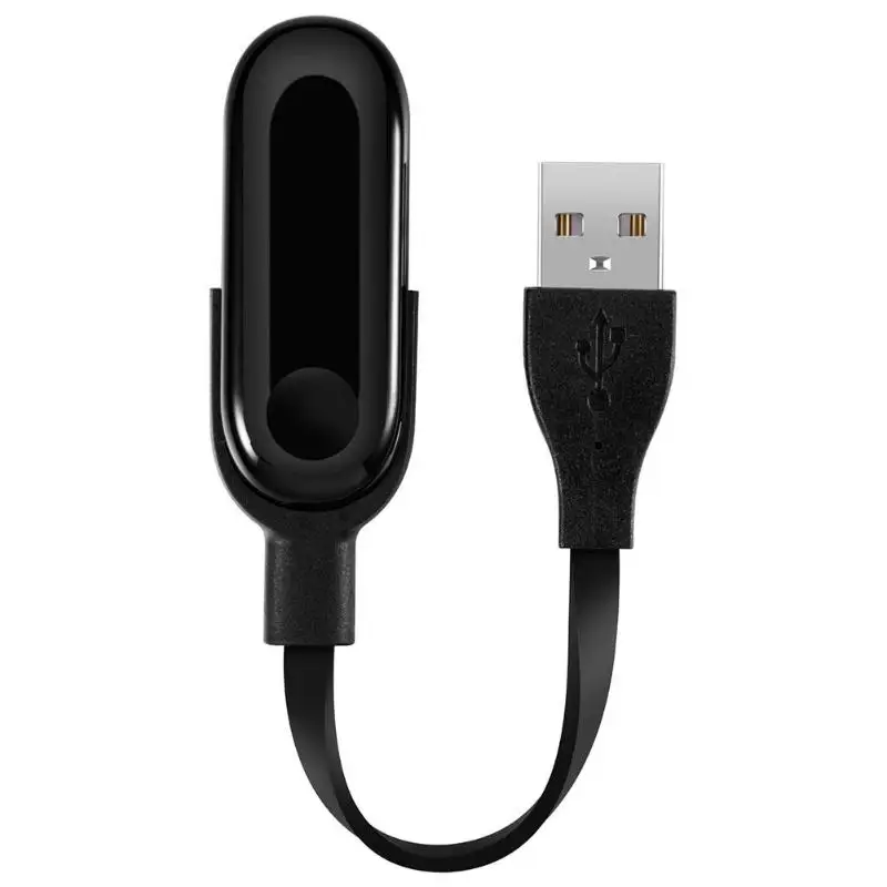 Alloyseed USB Kroviklis 5V 1.2 Įkrovimo Duomenų Kabelis Adapteris Laido Vielos Xiaomi Mi Band 3 