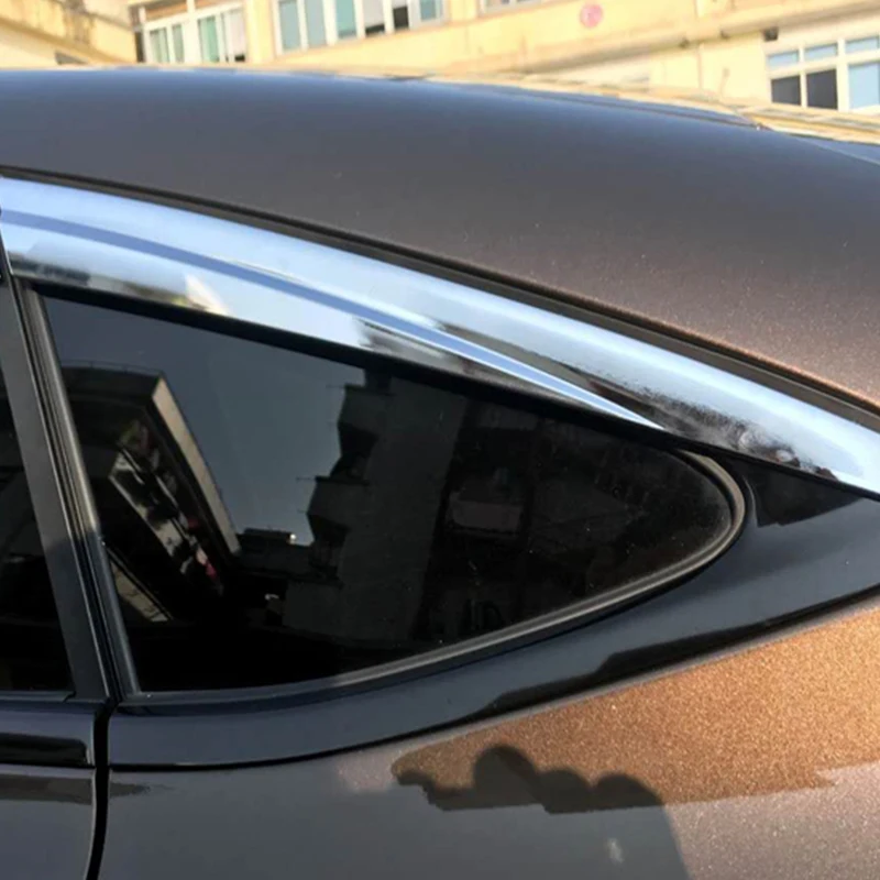 Naudoti Benz GLC Coupe 2016--2020 Metų 6 Vnt Windows Skydelis Kūno Rinkinys, Durų Priedai Electroplated Dalys, Lietaus, Saulės Skydas 2