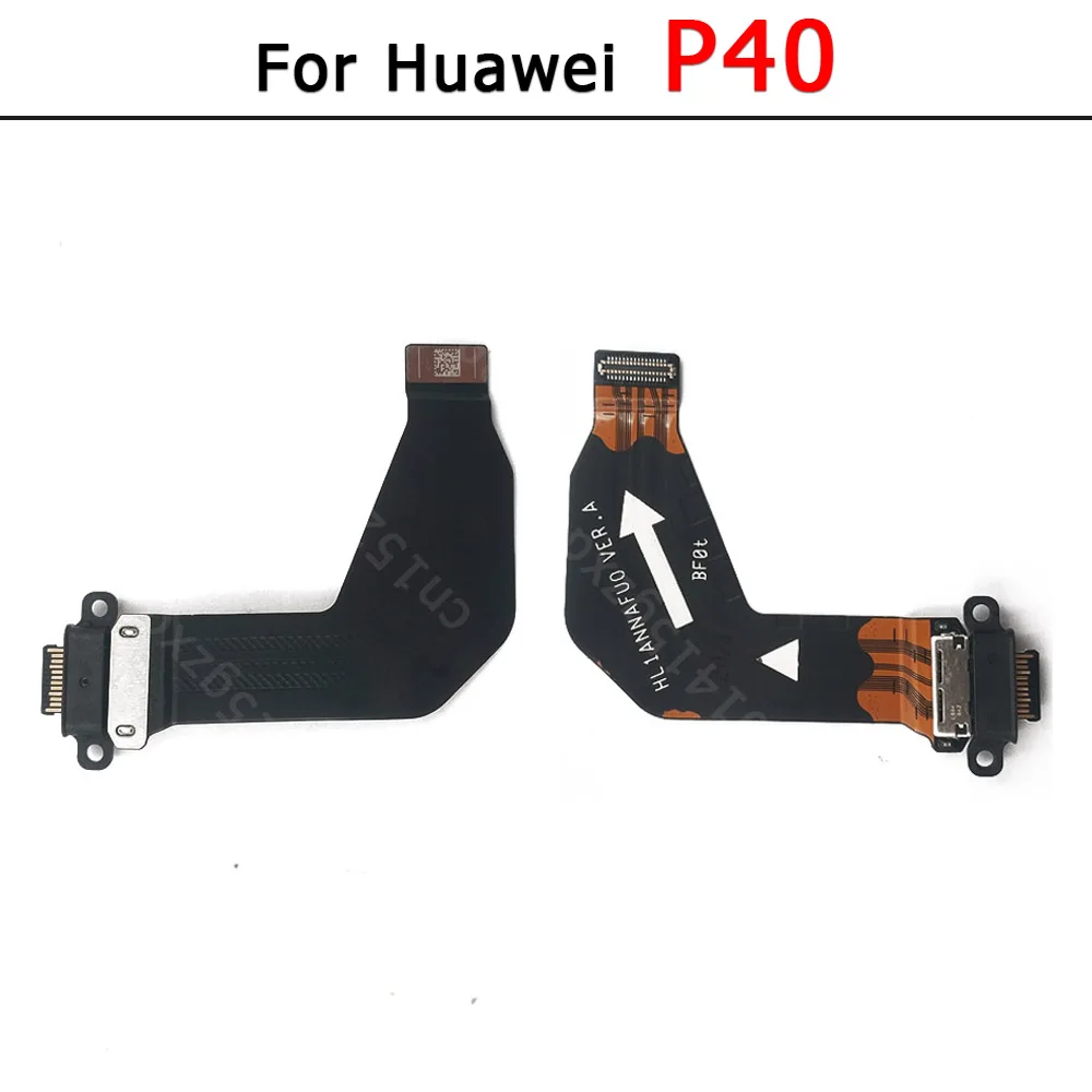 Originalus Mokestis Valdybos Huawei P40 Lite E 30 Pro P20 P9 P10 Plius Įkrovimo Lizdas Juostelės Lizdas Usb Jungtis Pcb Atsarginės Dalys 0
