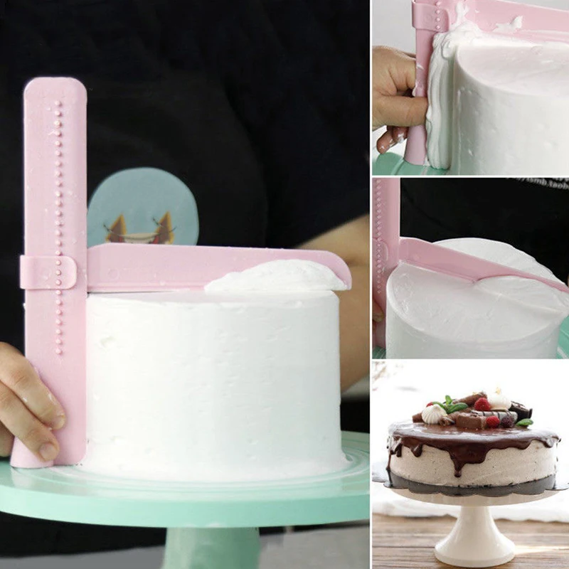 Torto įrankius, Reguliuojamo aukščio minkštas pyragas grindų grandiklis torto paviršių valymo priemonė tortas antgalis kremas konditerijos maišelį