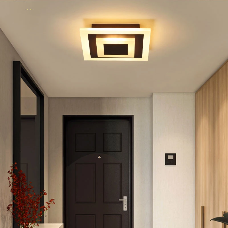 Blizgesio Modernios LED Šviestuvo Patalpų Koridorius, Gyvenamasis Kambarys Lubų Šviestuvai Šviestuvas, Miegamojo Lubų Lempos Valgomasis Virtuvė