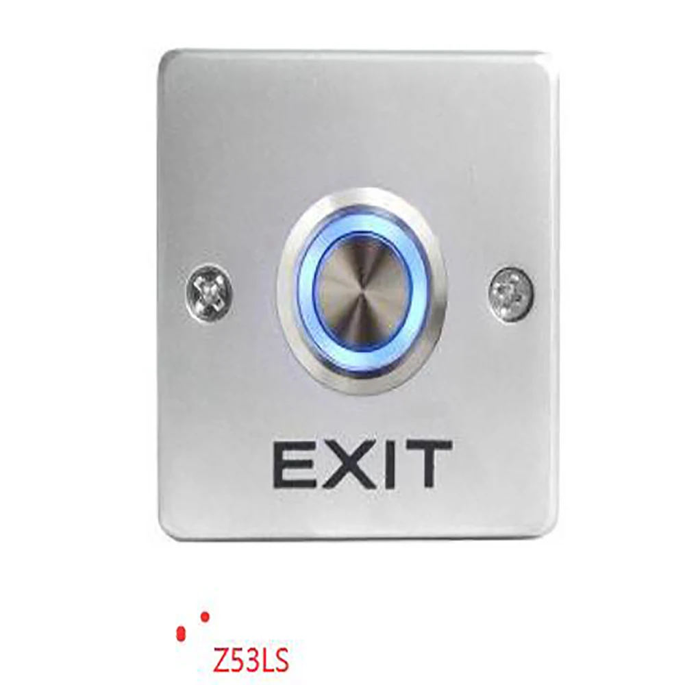 Cinko Lydinys LED backlight Durų Išeiti Išleidimo Mygtukas VARTŲ DURIS Exit Mygtuką, Patekimo Kontrolės sistema