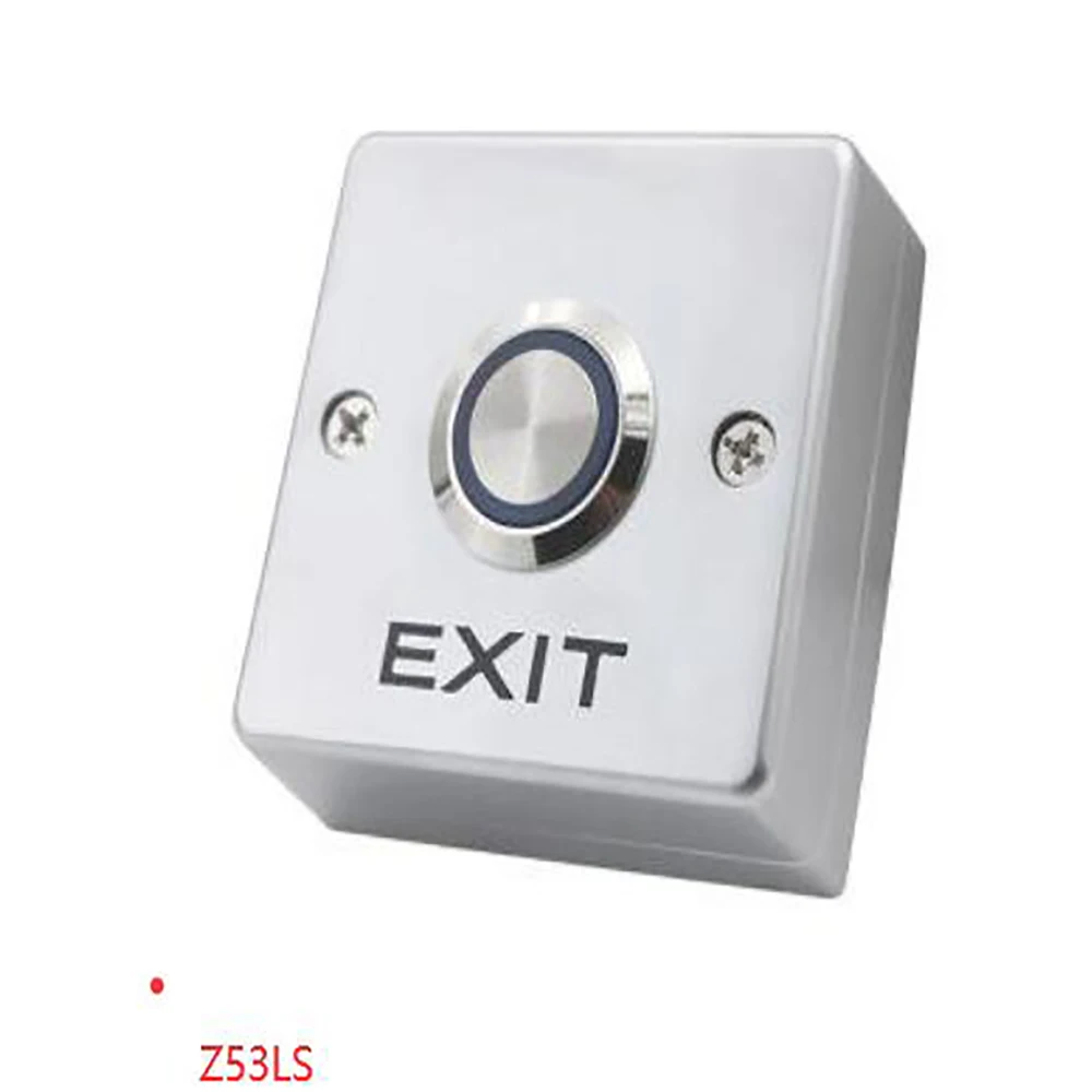 Cinko Lydinys LED backlight Durų Išeiti Išleidimo Mygtukas VARTŲ DURIS Exit Mygtuką, Patekimo Kontrolės sistema 1