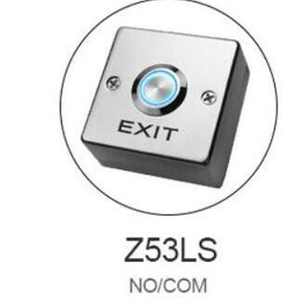 Cinko Lydinys LED backlight Durų Išeiti Išleidimo Mygtukas VARTŲ DURIS Exit Mygtuką, Patekimo Kontrolės sistema 5