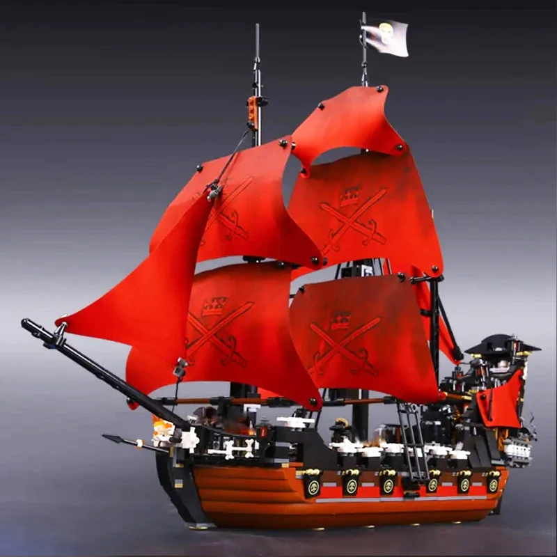 1207PCS Karibų jūros Piratai Blokai Žaislai Modelis Suderinamas su Black Pearl Laivo Plytų Žaislai Vaikams Berniukams 1