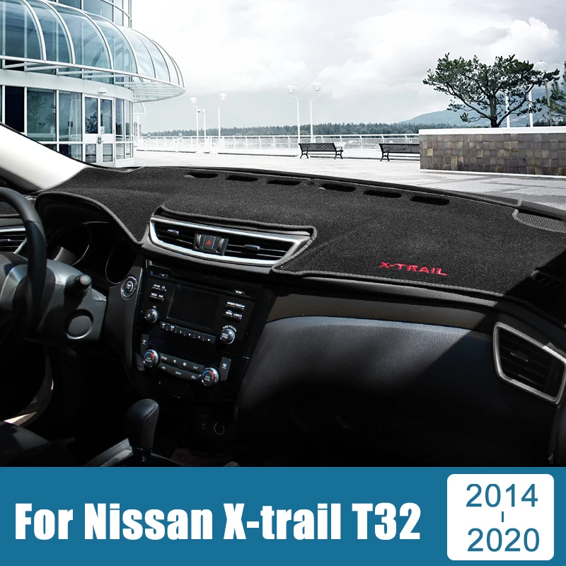 Automobilio prietaisų Skydelio Dangtelį Kilimėliai Išvengti Šviesos Padas, Anti-UV Atveju Kilimą Nissan X-Trail X Trail T32-2017 m. 2018 m. 2019 m. 2020 Priedai 5
