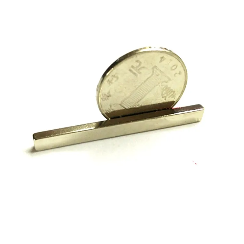 20PCS N52 Neodimio magnetas 50x3x3 mm stipri mm Retųjų žemių nuolatinis magnetas 50x3x3 NdFeB magnetas 50mm x 3mm x 3mm 1