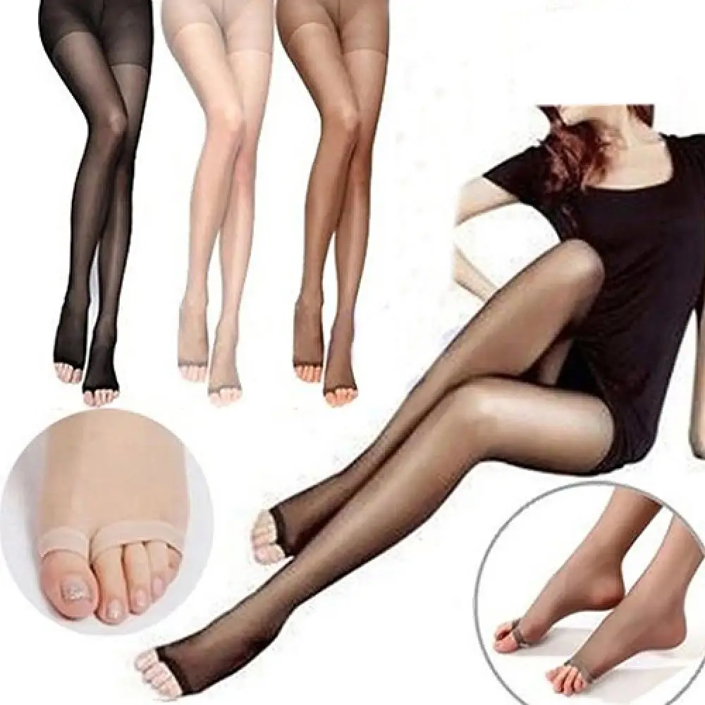 Moterys Virš Kelio Tinklinės Kojinės Atidaryti Tne Seksualus Vien Vienas Dydis-Ultra Plonas Slim Stretch Kojinės, Pėdkelnės 3