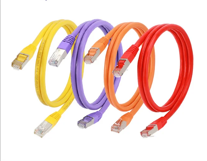 Jes3055 Catery šešis tinklo kabelis namuose ultra-fine didelės spartos tinklo cat6 gigabit 5G plačiajuosčio ryšio kompiuterių maršruto ryšio megztinis