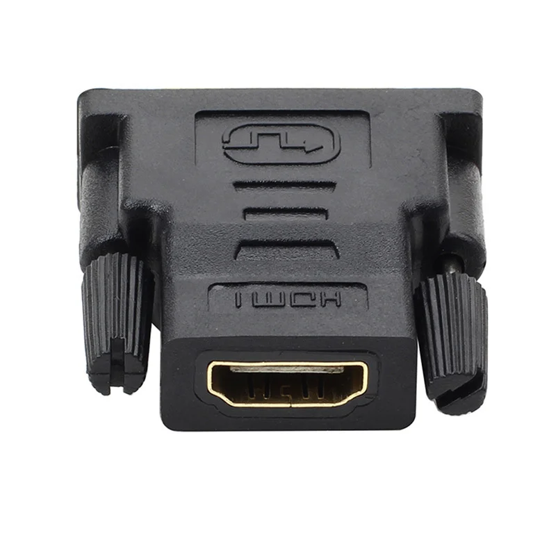 50Pcs DVI į HDMI Adapterį, Bi-directional DVI-D 24+1 Male HDMI Female Kabelio Jungtis Konverteris, skirtas Projektorius HDMI DVI 3