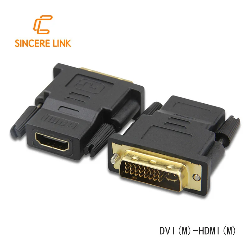 50Pcs DVI į HDMI Adapterį, Bi-directional DVI-D 24+1 Male HDMI Female Kabelio Jungtis Konverteris, skirtas Projektorius HDMI DVI 4