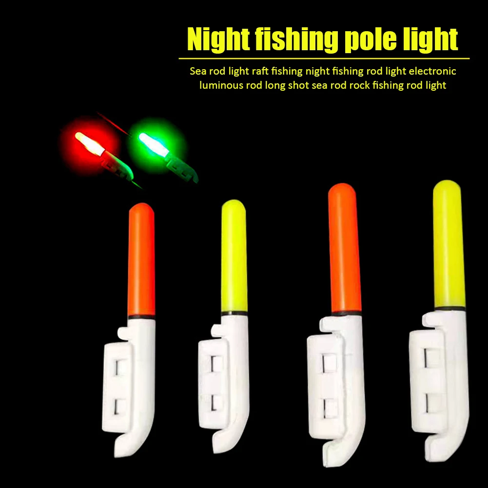 Naktį Žvejybos Light Stick Elektroninių Šviesos Švyti Lazdos Meškere Reikmenys 5