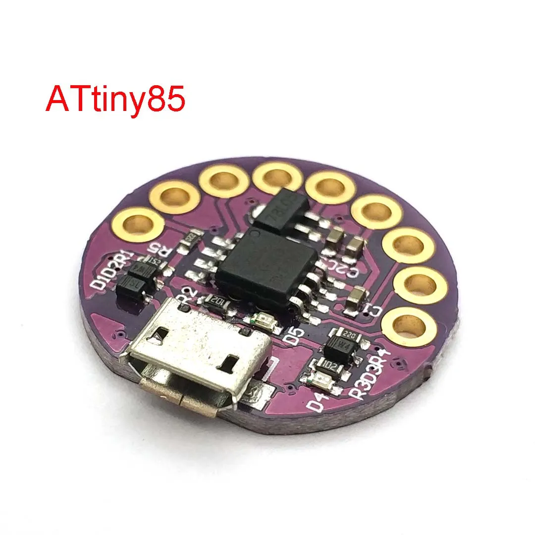 Micro USB LilyTiny LilyPad ATtiny85 Plėtros Taryba Nešiojami Modulis Uno Programuojami SRAM Digispark CJMCU Prietaiso Nano 3