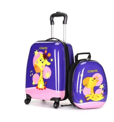 Vaikai Geležinkelių Bagažo lagaminą rinkinį Suktuko lagaminai vaikams, kelionės, transportavimo krepšiai mergina Ratinių Lagaminą vežimėlio krepšys berniukams