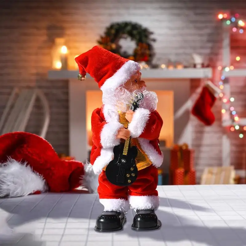 Twerking Santa Claus Elektros Santa Lėlės Kratydami Klubų Judėjimo Santa Muzikinis Žaislas Dainuoti Ir Šokti Santa Claus Žaislas 2