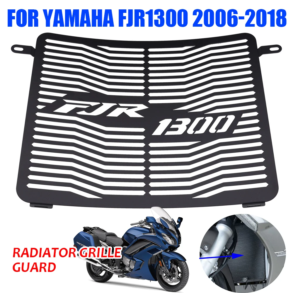 Už Yamaha FJR1300 FJR 1300 2006 - 2018 2017 2016 Motociklų Aksesuarų Radiatoriaus Grotelių Guard Dangtelio Raštas Grotelės Aušintuvas 1