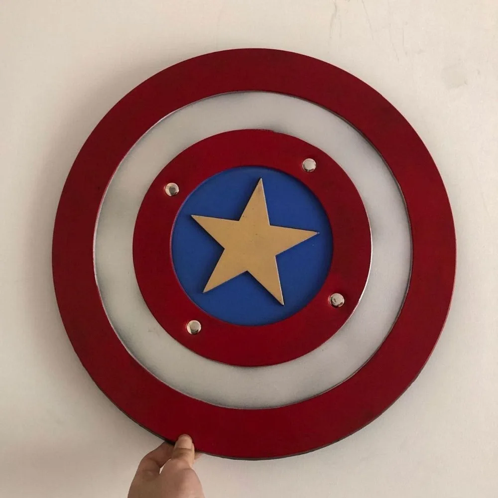 Kapitonas Amerika Shield 1:1 Prop Cosplay Ginklų Keršytojas Superhero Saugos PU Modelio Shield 