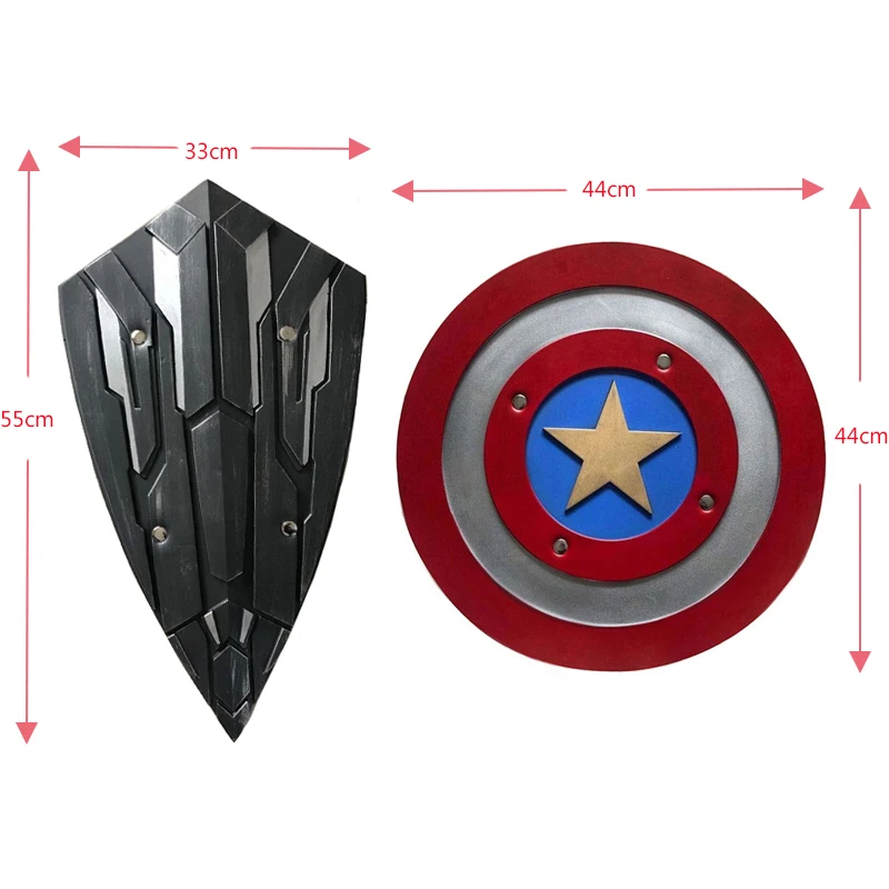 Kapitonas Amerika Shield 1:1 Prop Cosplay Ginklų Keršytojas Superhero Saugos PU Modelio Shield 