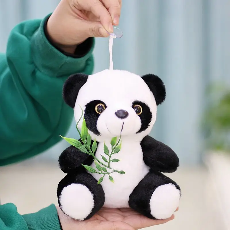 Panda Pliušinis Lėlės Gyvis Virvelę Įdaryti Gyvūnams, Vaikams, Žaislai, 15CM