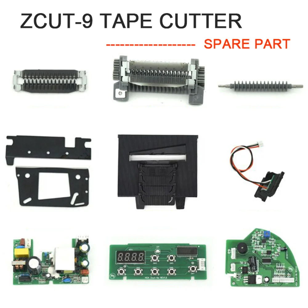 ZCUT-9 Automatinės Lipnia Juosta Popieriaus Cuting Mašinų Atsarginės Dalys, Gumos Sustabdyti Plokštė,induktyvumo pagrindinės plokštės Pjovimo ašmenys,1pcs kaina