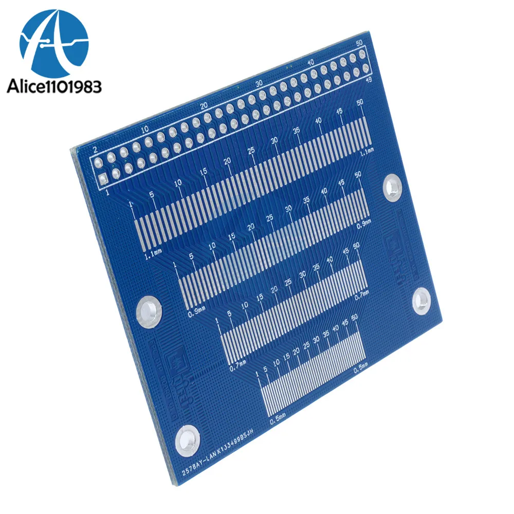 TFT LCD SMD PANIRTI Adapteris Valdybos 0,5 mm 1,2 mm Pin Pikis Plokštę PCB FPC Valdybos 2.0-3.5 colių PCB plokštę valdyba