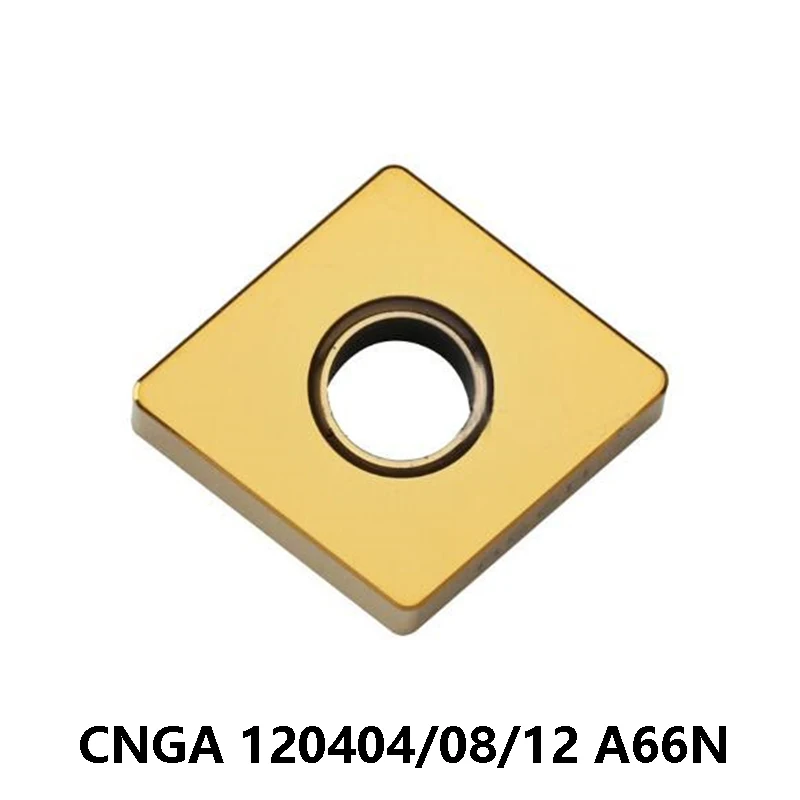 Originalus CNGA120404 CNGA120408 CNGA120412 A66N A65 CNGA 120404 120408 120412 Karbido Įdėklai Staklės, Pjovimo Įrankiai CNC Tekinimo 0