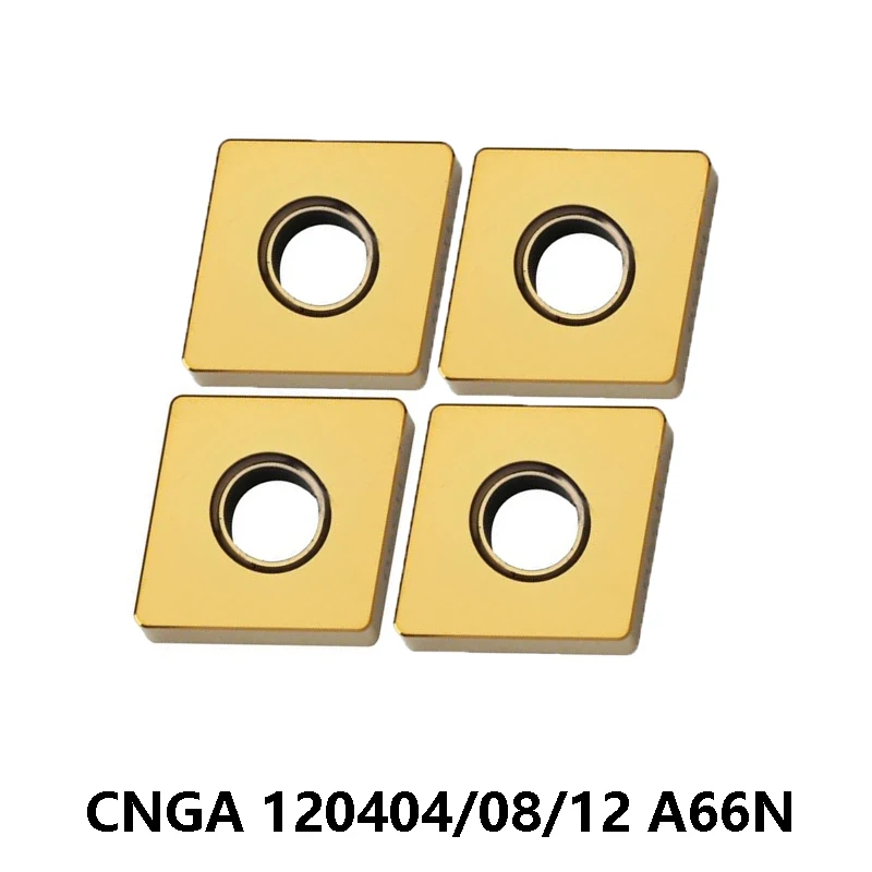 Originalus CNGA120404 CNGA120408 CNGA120412 A66N A65 CNGA 120404 120408 120412 Karbido Įdėklai Staklės, Pjovimo Įrankiai CNC Tekinimo 3